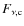 $F_{{\rm\nu,c}}$