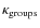 $\kappa_{\rm groups}$