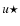 $u\star$