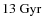 $13~{\rm Gyr}$