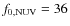 $f_{0,{\rm NUV}} = 36$