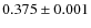 $0.375 \pm0.001$