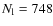 $N_{\rm l}=748$