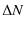 $\displaystyle \Delta N$