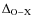 $\Delta_{\rm O-X}$