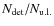 $N_{\rm det}/N_{\rm u.l.}$