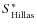 $S_{\rm Hillas}^{*}$