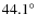 $44.1^{\circ}$