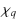 $\displaystyle \chi_q$