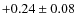 $+0.24\pm0.08$