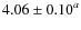 ${4.06\pm0.10}^a$