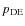 $p_{\rm DE}$