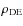 $\rho_{\rm DE}$