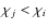 $\chi_j<\chi_i$