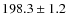 $198.3\pm1.2$