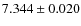 $7.344\pm0.020$