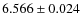 $6.566\pm0.024$