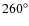 $260^\circ$