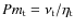 $Pm_{\rm t}=\nu_{\rm t}/\eta_{\rm t}$