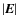 $\vert{\vec E}\vert$