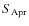 $S_{\rm Apr}$
