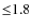 ${\leq}1.8$