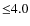 ${\leq}4.0$