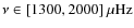 $ \nu \in [1300,2000]~\rm\mu Hz$