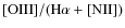 $\rm [OIII]/(H\alpha+[NII])$