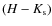 $(H-K_{\rm s})$