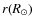 $r(R_{\odot})$