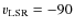 $v_{\rm {LSR}} = -90$
