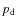 $p_{\rm d}$