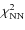 $\chi^{2}_{\rm NN}$
