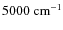 $5000~{\rm cm^{-1}}$