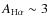 $A_{\rm H\alpha}\sim3$
