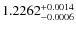 $1.2262^{\rm +0.0014}_{-0.0006}$