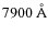 $7900~\AA$