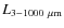 $L_{3{-}1000~\mu {\rm m}}$