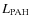 $L_{\rm PAH}$