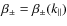 $\beta_{\pm} = \beta_{\pm} (k_{\parallel})$