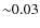 ${\sim}0.03$