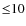 ${\le}10$