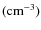 $({\rm cm^{-3}})$