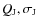 $Q_{\rm J}, \sigma_{\rm J}$