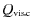 $Q_{\rm visc}$