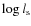 $\log l_{\rm s}$