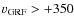 $v_{\rm GRF}>+350$