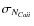 $\sigma _{N_{Ca {\sc ii}}}$