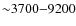 ${\sim}3700{-}9200$